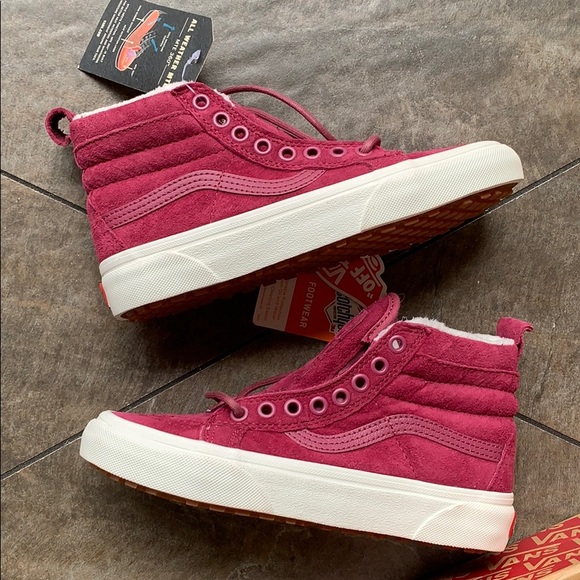 VANS SK8-Hi Mte Dry Rose/Marshmallow WMNS - Picture 13 of 16